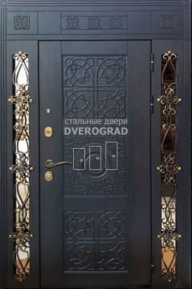 Входная дверь: модель Д6