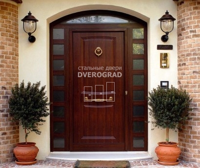 Входная дверь: модель МД-74 Элитная входная дверь