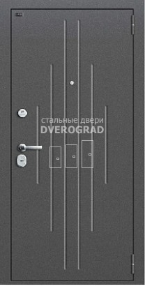 Входная дверь: модель П47 Дверь с порошковым напылением