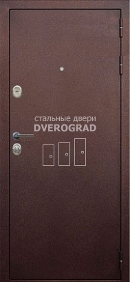 Входная дверь: модель П65 Дверь с порошковым напылением