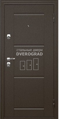 Входная дверь: модель П66 Дверь с порошковым напылением