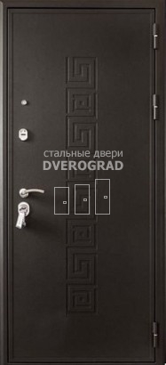 Входная дверь: модель П69 Дверь с порошковым напылением