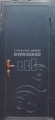 Входная дверь: модель Дверь кованая-7