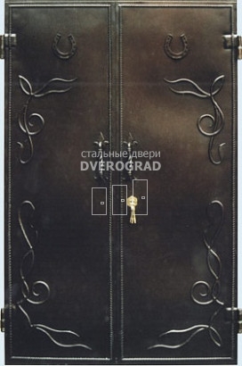 Входная дверь: модель Дверь кованая-10