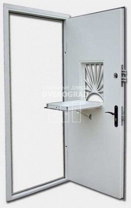 Входная дверь: модель Дверь взломостойкая кассового помещения-02