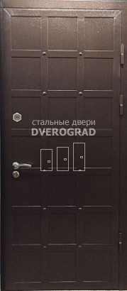 Входная дверь: модель Дверь взломостойкая-16