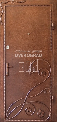 Входная дверь: модель Дверь кованая-16