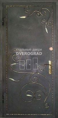 Входная дверь: модель Дверь кованая-19