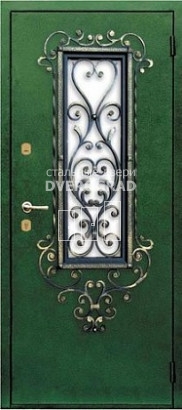 Входная дверь: модель Дверь кованая-23