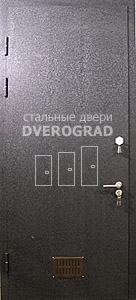 Входная дверь: модель Дверь в котельную в порошковом окрасе-05