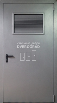 Входная дверь: модель Дверь в котельную с верхней вентиляцией-11