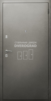 Входная дверь: модель Дверь порошковое напыление + ламинат-06