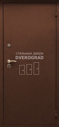 Входная дверь: модель Дверь порошковый окрас + винилискожа-11