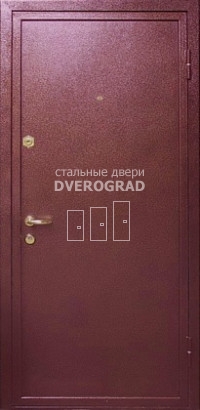 Входная дверь: модель Дверь порошковый окрас + винилискожа-25