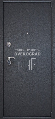 Входная дверь: модель Дверь порошковый окрас + МДФ фрезерованная-27