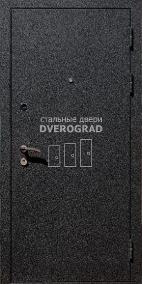 Входная дверь: модель Дверь порошковый окрас + винилискожа -09