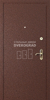 Входная дверь: модель Дверь порошковый окрас + винилискожа-15