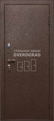 Входная дверь: модель Дверь с порошковым напылением-34