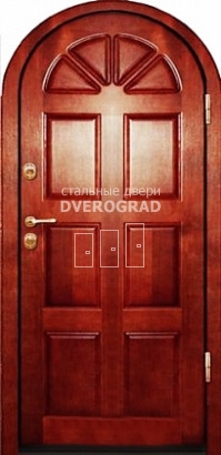 Входная дверь: модель Входная дверь арочного типа НД-15