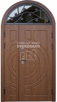 Входная дверь: модель Входная дверь арочного типа НД-21