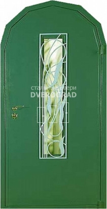 Входная дверь: модель Входная дверь арочного типа НД-10