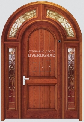 Входная дверь: модель Входная дверь арочного типа НД-13