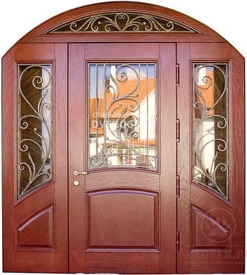 Входная дверь: модель Входная дверь арочного типа НД-24