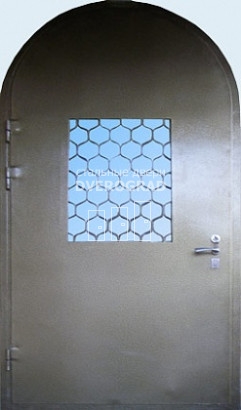 Входная дверь: модель Дверь решетчатая с арочной секцией-11