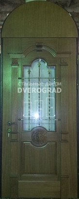 Входная дверь: модель Стальная дверь с арочным дверным блоком