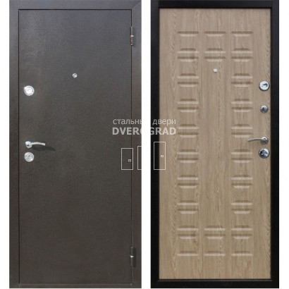 Входная дверь: модель МДФ-С1 с замком CISA 57.685