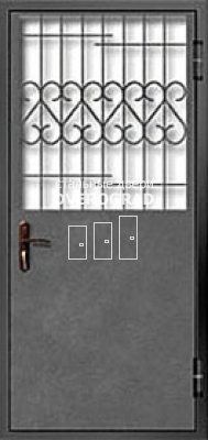 Входная дверь: модель Р12