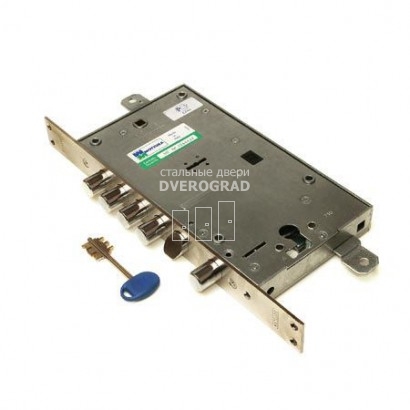 Замок врезной двухсистемный Mottura 54.797/28 D