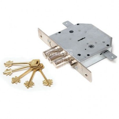 Замок врезной сувальдный Эльбор Гранит 1.06.42