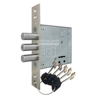 Замок врезной цилиндровый Крит ЗВ-A10-5Л