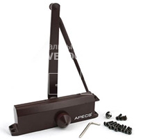 Доводчик дверной Apecs DC-26/100-120-F2-M-BR