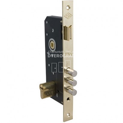 Замок врезной цилиндровый KALE 152